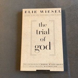 The Trial of God by Elie Wiesel Softcover Book